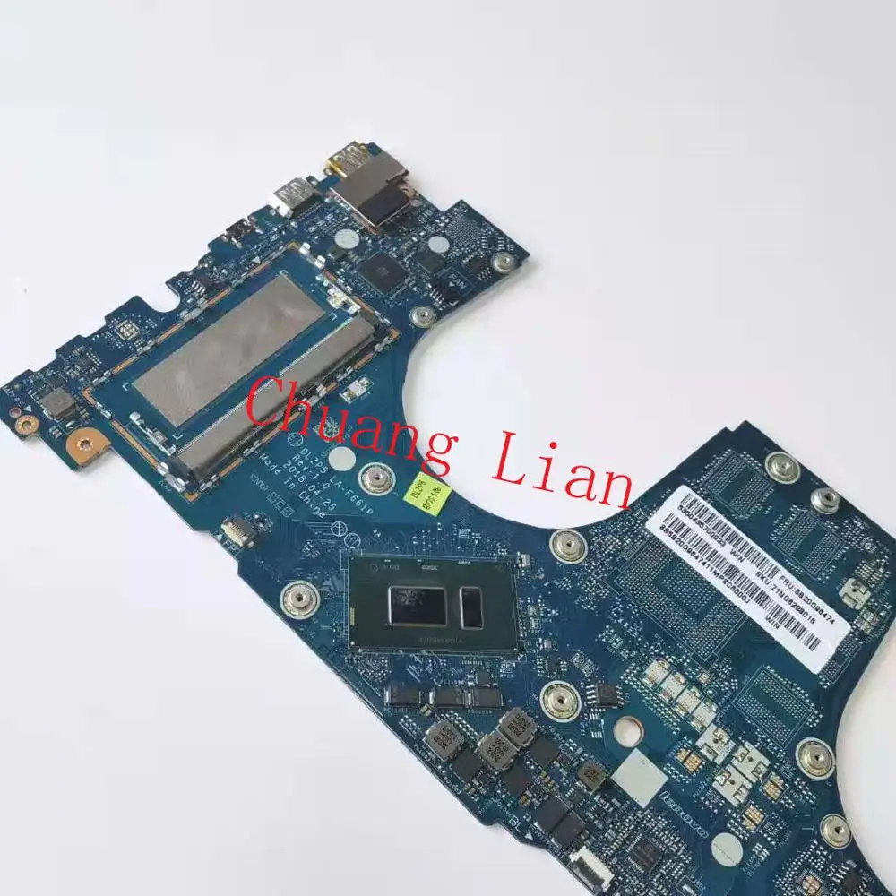 DLZP5 LA F661P для Lenovo Yoga 730 15IKB материнская плата ноутбука с процессором i5 8250U UMA 8G RAM DDR4