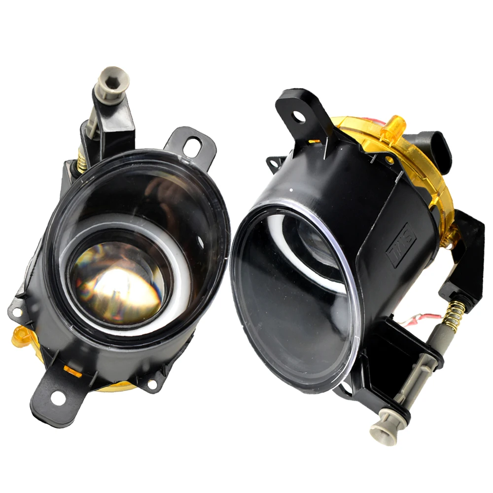 

2pcs/pair Car Accessories H11 COB LED Fog Light with Angel Eye Daytime Running Light DRL for Malibu 2013 2014 2015