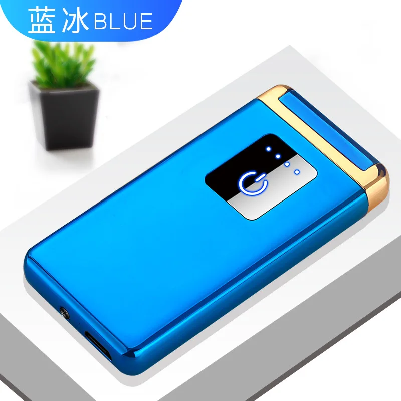 

Creativity Marquee Touch Sensor USB Cigarette Lighter Rechargeable Smoking Accessories for Weed Lighter Electric Lighter Briquet