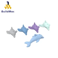 buildmoc 13392 dolphin for building blocks parts diy construction educational classic brand gift toys
