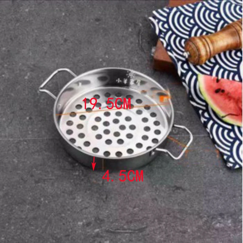 Нержавеющая сталь с ручкой морепродукты мясо лапша большой протекающий ковшовый
