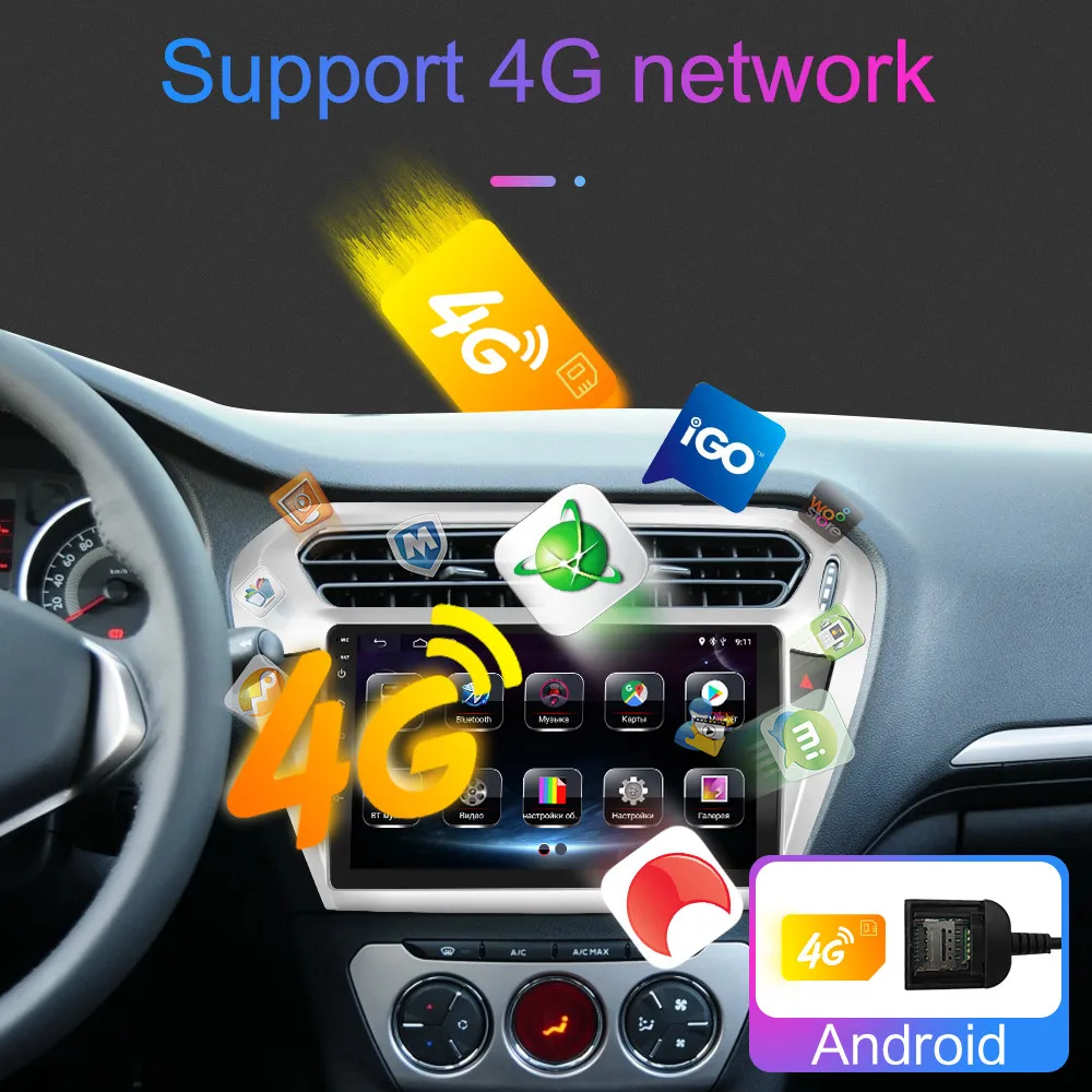 2 Гб ОЗУ 9 дюймов Android 8 1 для Peugeot 301 Citroen Elysee 2014 2015 2016 автомобильный DVD мультимедийный