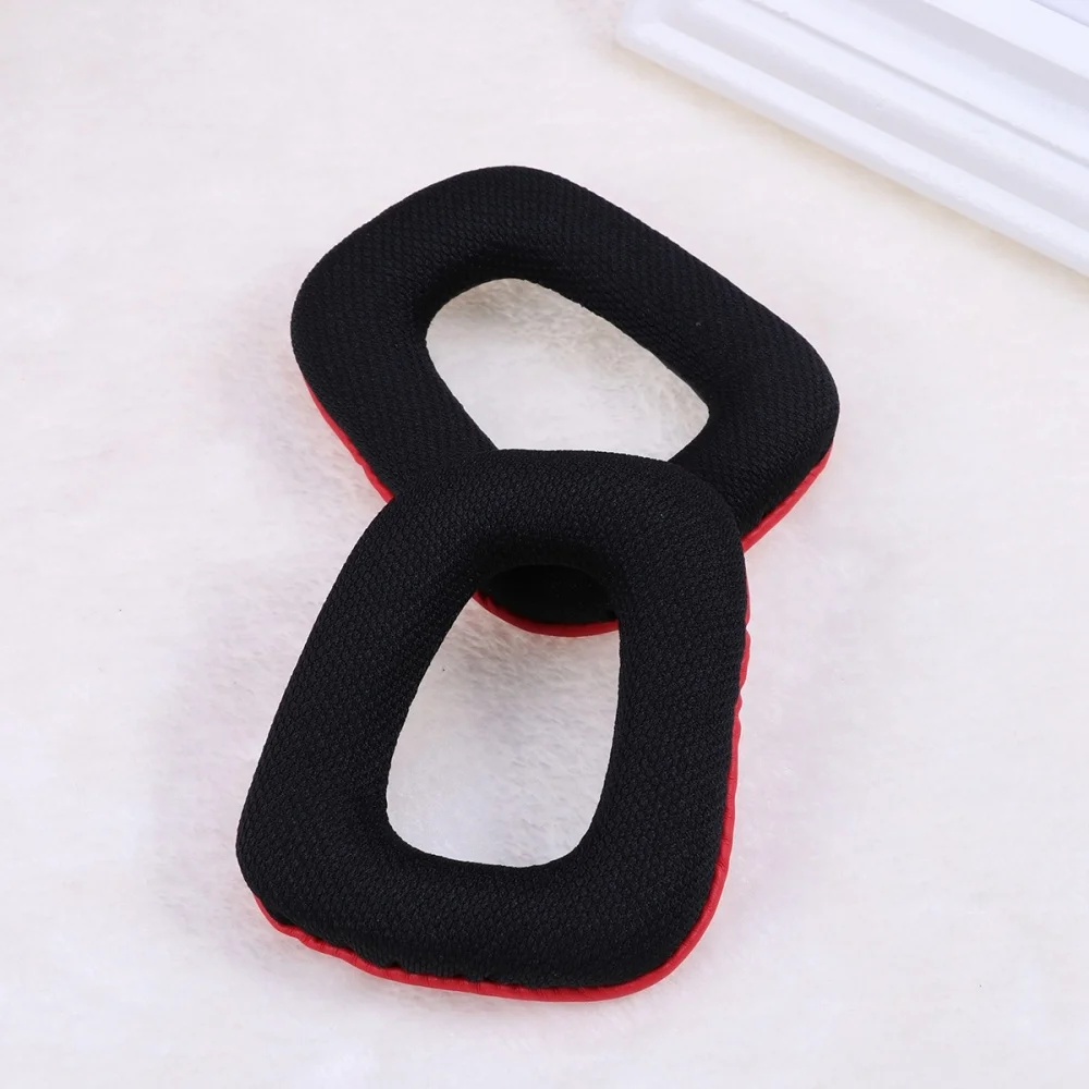 Пара сменных подушки из мягкой пены для амбушюры наушников с подушкой Logitech G430 G930 |