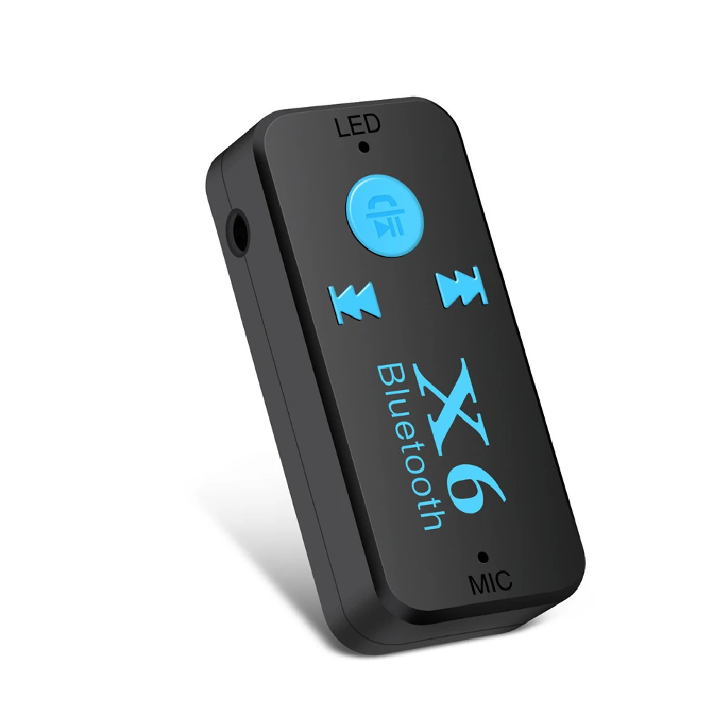 Автомобильный Bluetooth аудио приемник Handsfree автомобильный AUX микрофон Авто Музыка