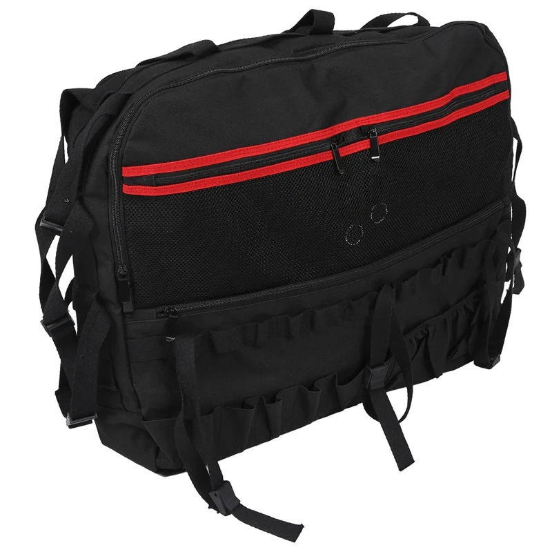 

Multi-Port 2-Door Version Anti-Roll Bar Anti-Roll Rack Storage Bag Square Hanging Bag, Suitable for Jeep Wrangler JK JKU TJ LJ