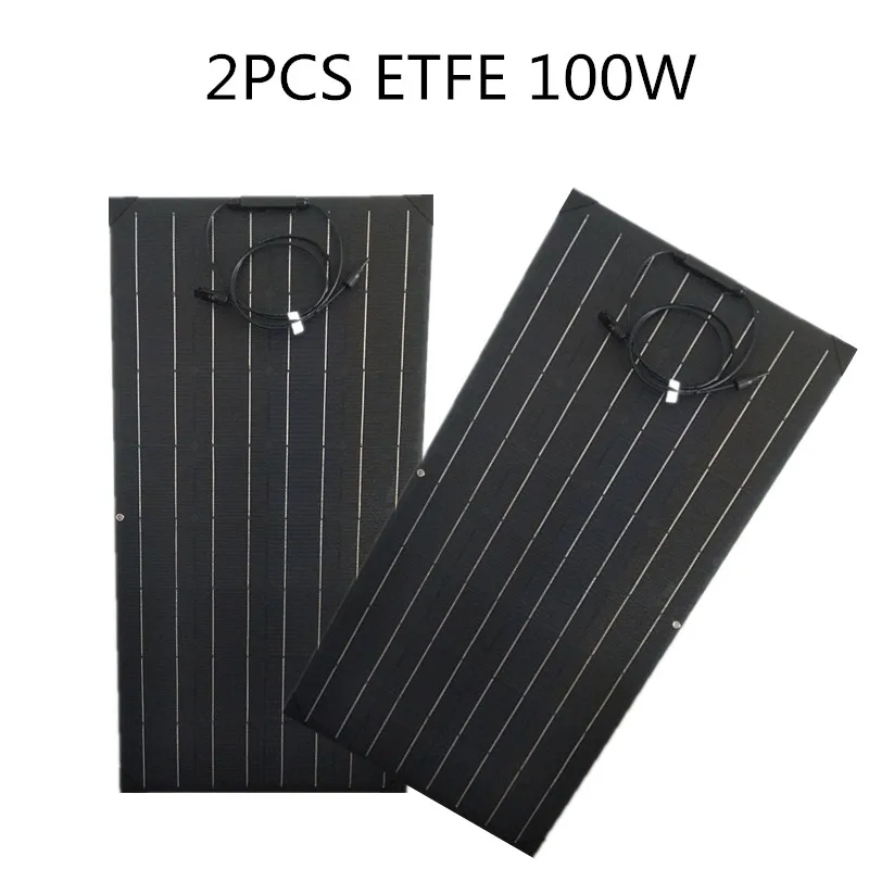 Высокое качество 100 Вт индивидуальное etfe Гибкая солнечная панель оборудование