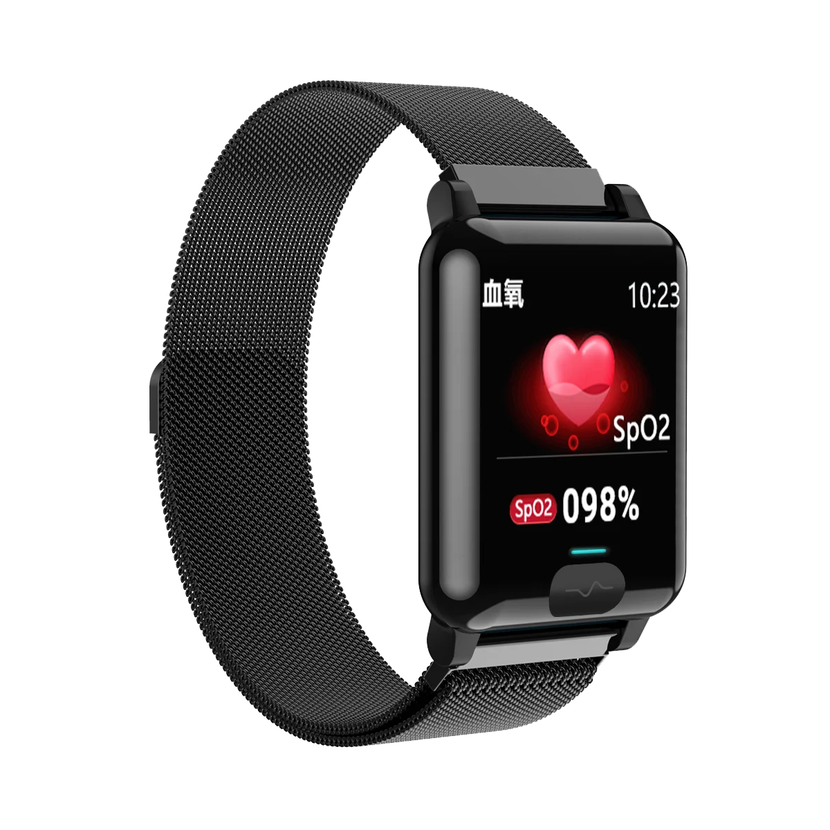 

2021 ECG + PPG combined with ECG AI medical IP68 Waterproof Temperature Blood pressure Heart rate Fitness Tracker Smart watch