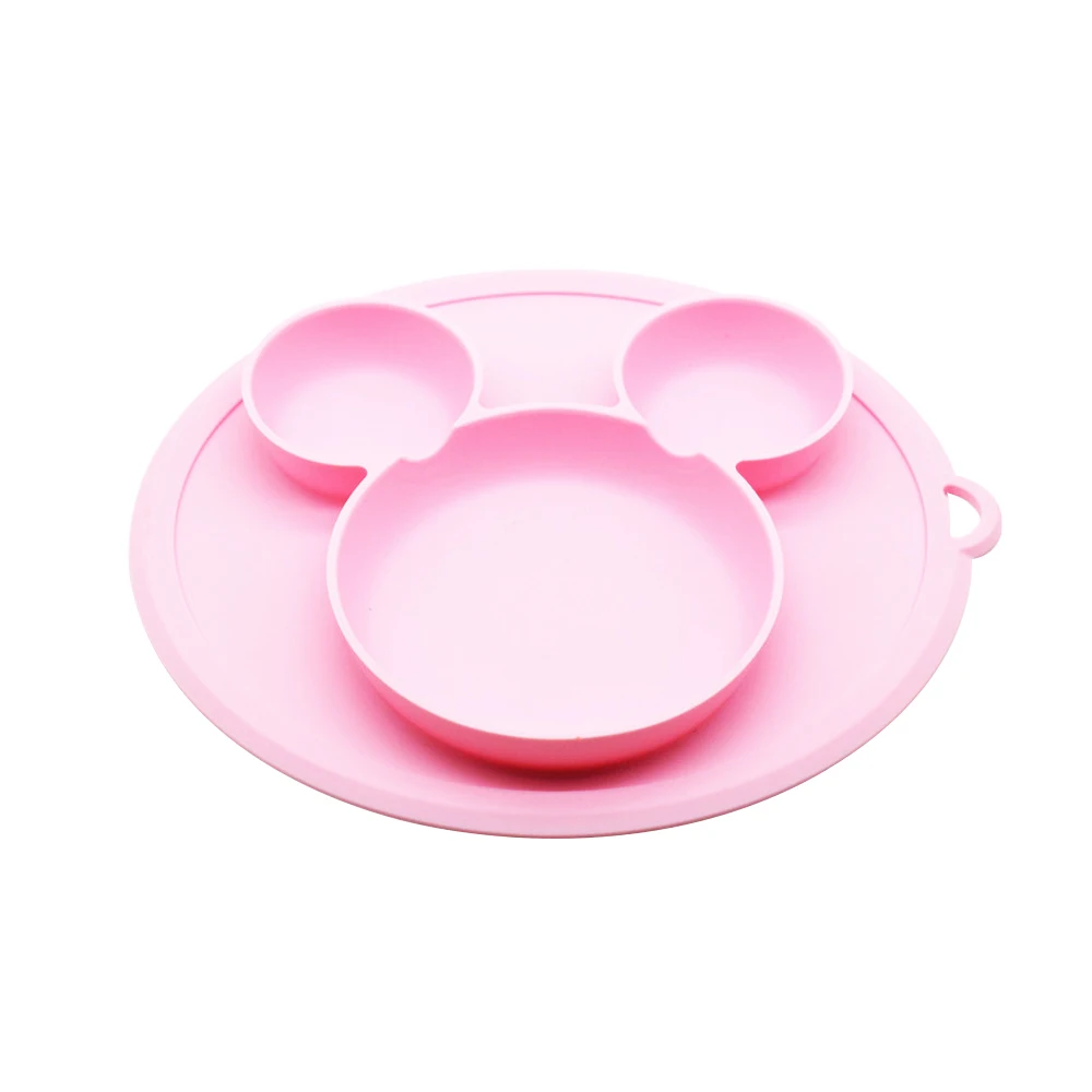 Детская силиконовая тарелка стандартная чаша Детские Силиконовые блюда детская