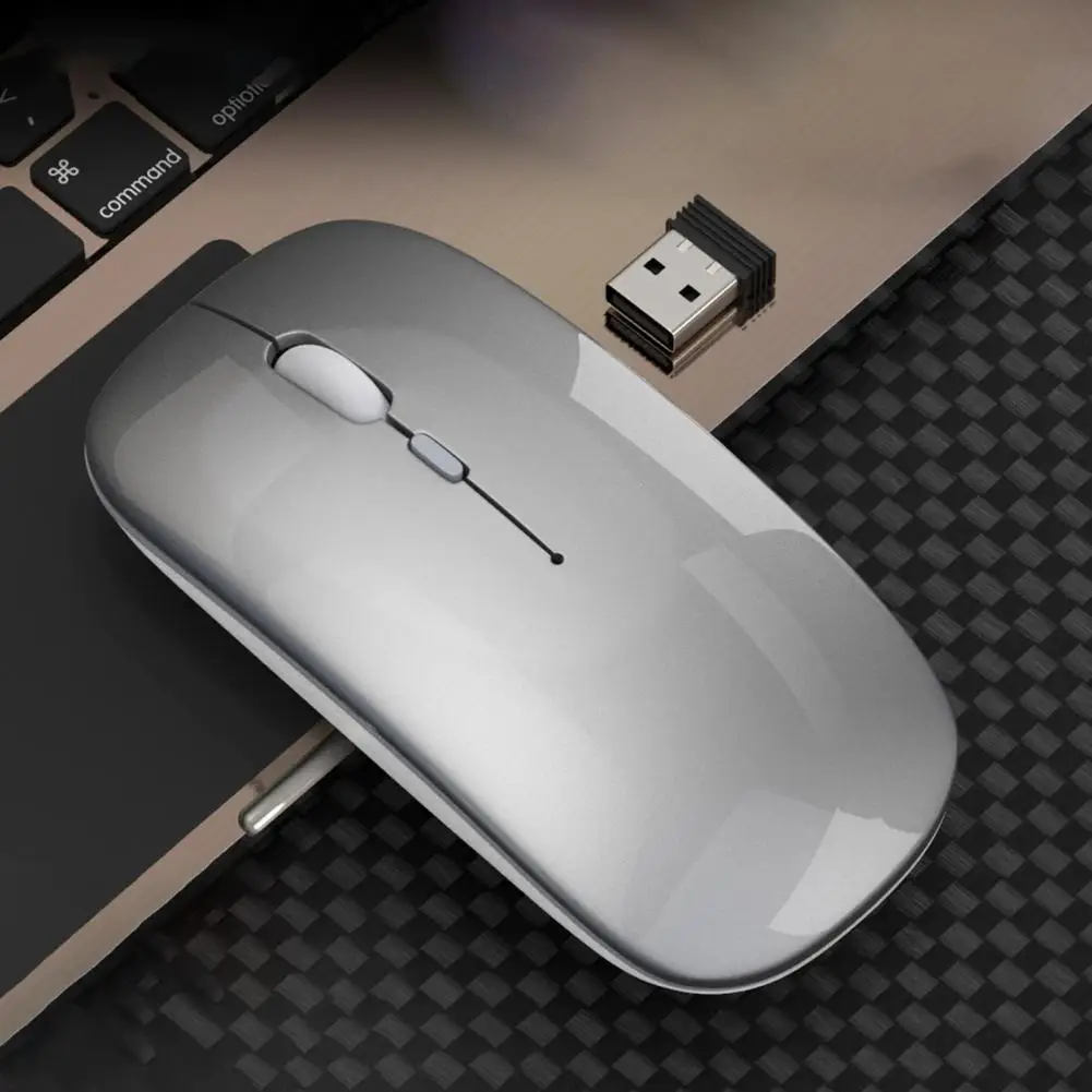 IMICE E-1300 мышь перезаряжаемая Bluetooth ABS Беспроводная игровая для компьютера