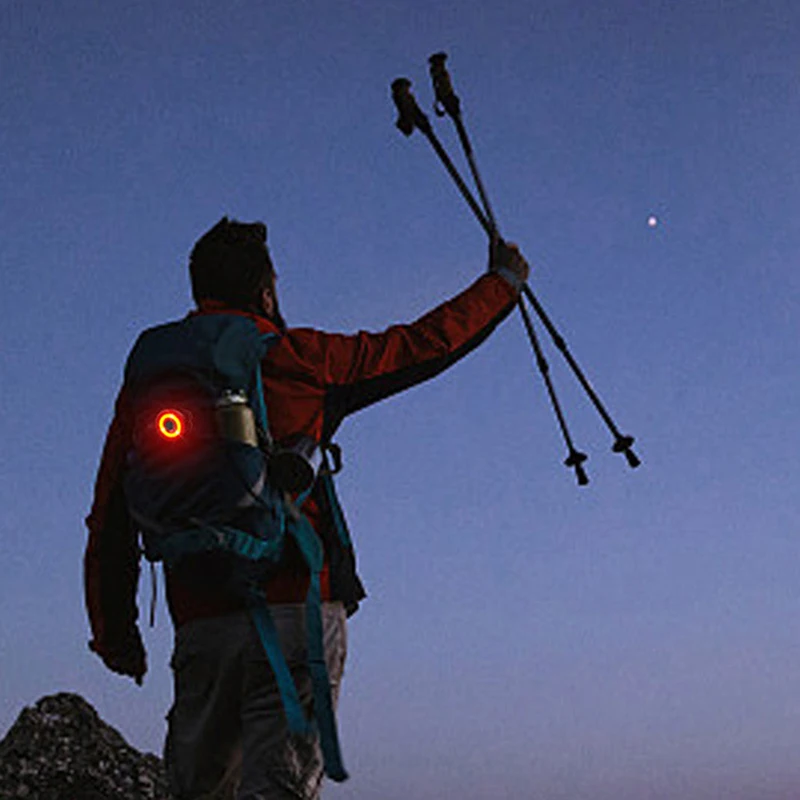 

Bike Safety Taillight Bicycle Rear Light Battery Type Warning Lamp Red Light