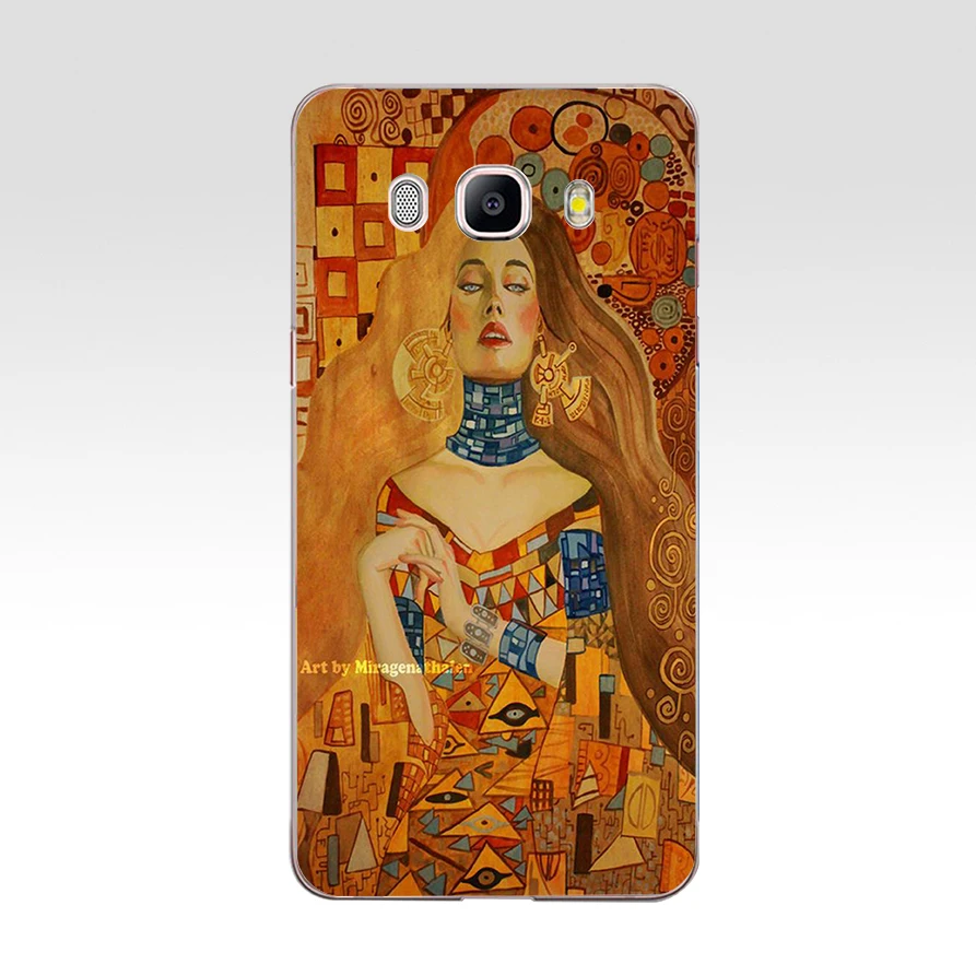 Мягкий силиконовый чехол из ТПУ с рисунком kiss Gustav Klimt для Samsung j3 j5 j7 2016 2017 j330 j2 j6 Plus