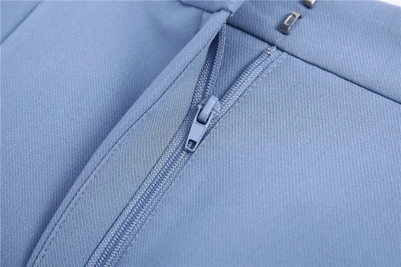 

Costume de printemps pour femmes style britannique, pantalons cousus a jambes droites, nouvelle collection