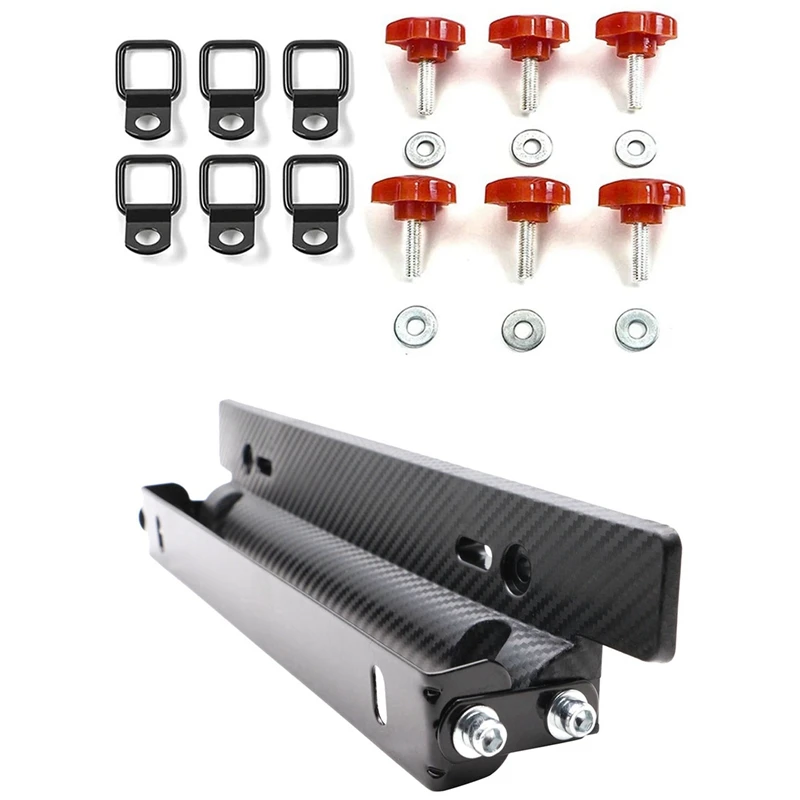 1 шт. Держатель рамы номерного знака автомобиля и комплект винтов с креплением на