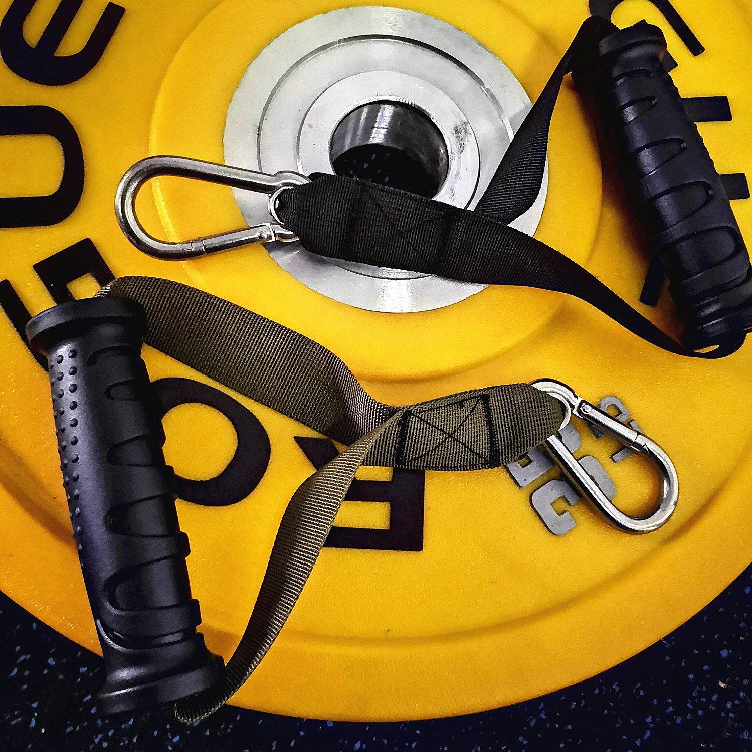 Модернизированные Кабельные приспособления Эспандеры ручки с карабином для