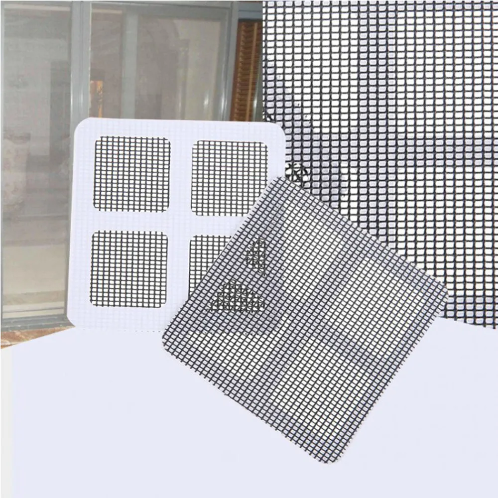 5 Pack Fix Net Window Home Adhesive Anti Mosquito Fly Bug Insect Repair Screen Wall Patch Stickers Mesh | Дом и сад