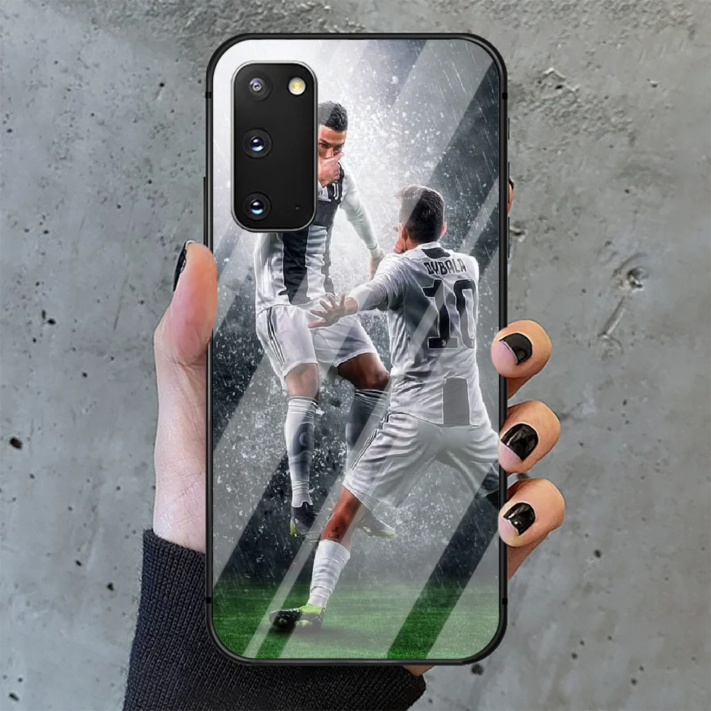 

CR7 Cristiano Ronaldo Phone Tempered Glass Case Cover Samsung Galaxy A M 10 12 20 20E 21 21S 30 30S 31 40 50 51 70 71 Soft Phone