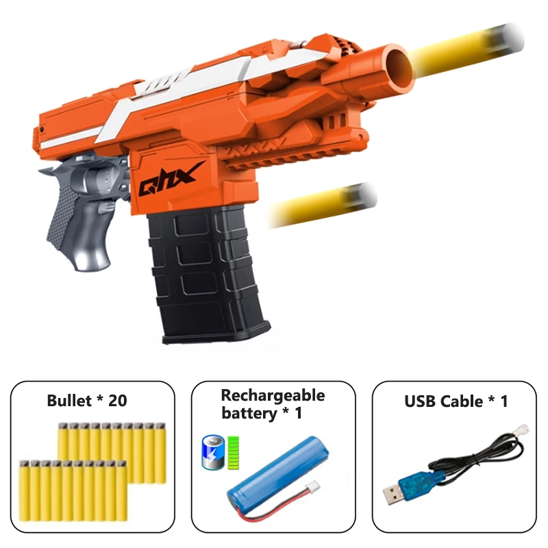 Совместимое электрическое игрушечное ружье модификация может запускать мягкие