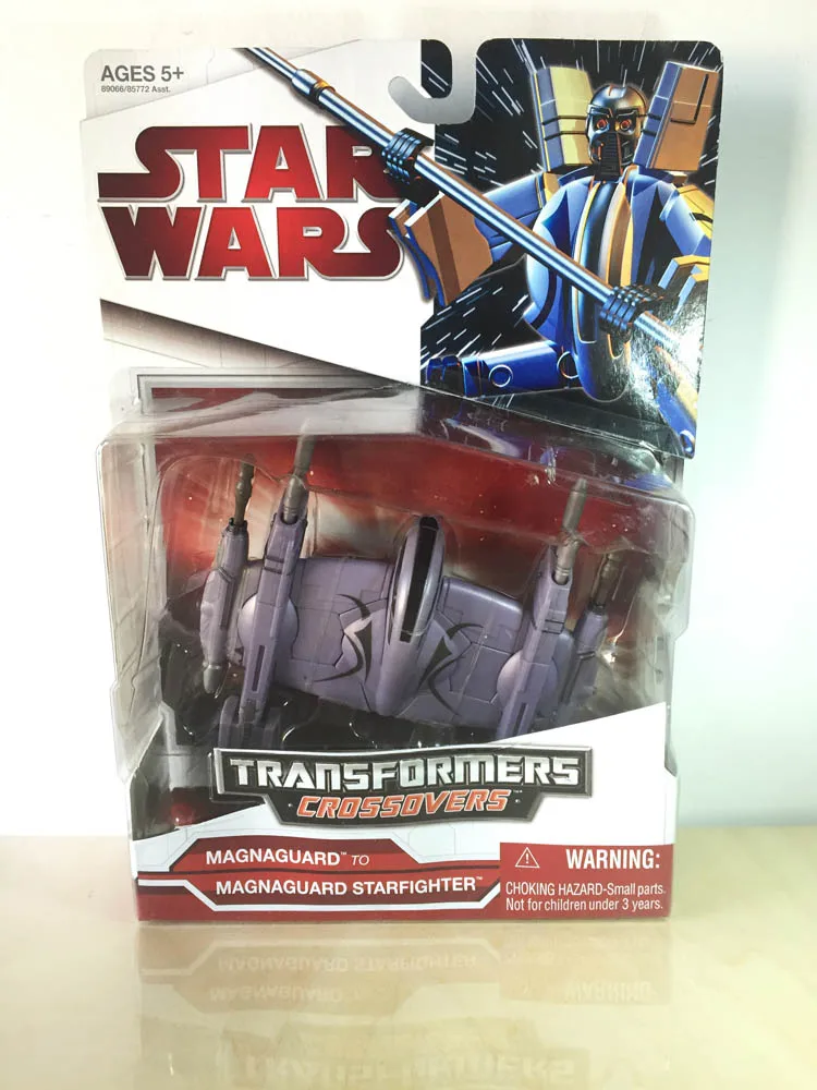 Hasbro Star Wars трансформаторы кроссоверов Magnaguard модель космического истребителя