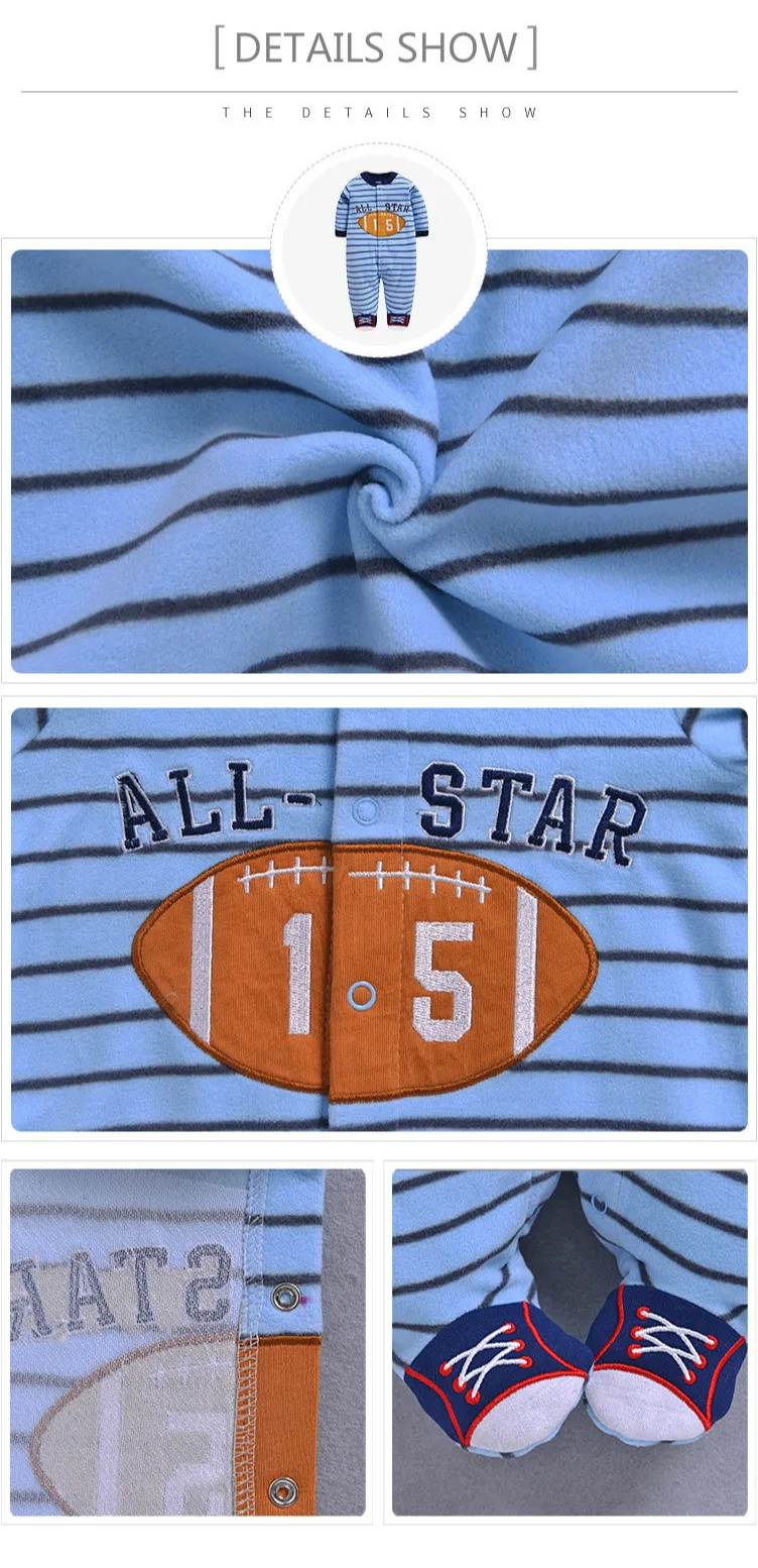 Одежда для маленьких мальчиков зимняя одежда Детский комбинезончик Комбинезон