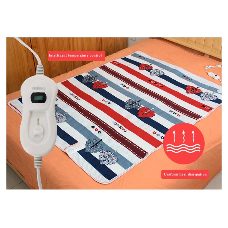 Одеяло с подогревом водонепроницаемое электрическое одеяло термостат отопление