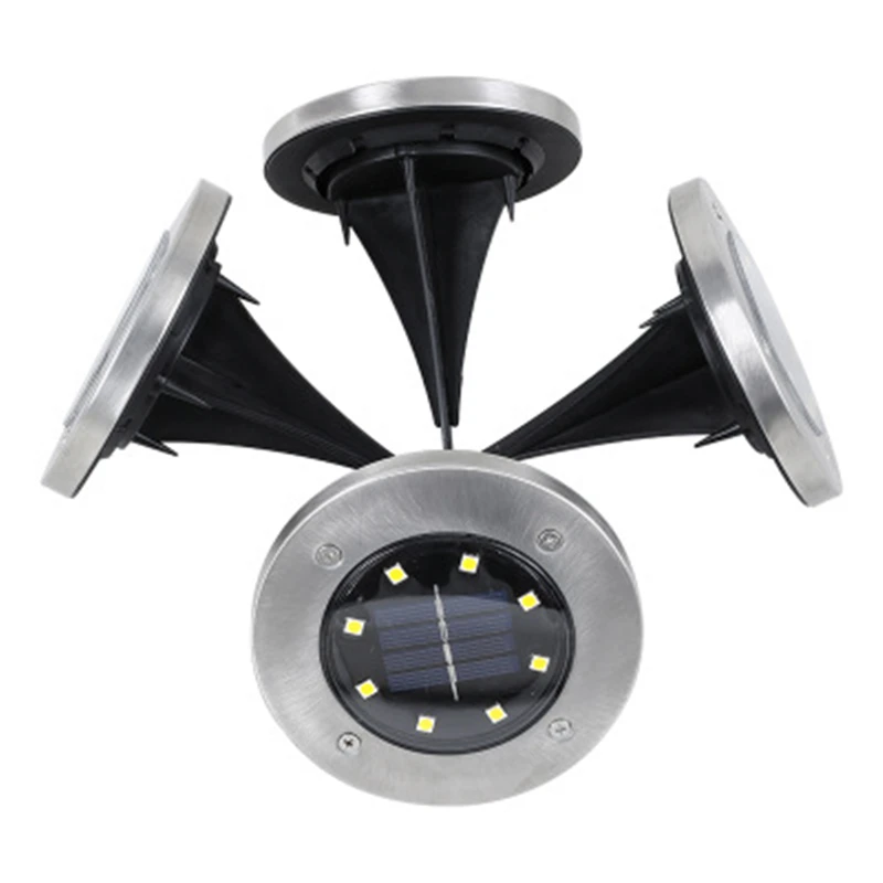 

4pc Solar Lawn Light Decor Home Garden IP65 Lawn Lamp Outdoor Soalr Garden Lights Pathway Light Waterproof Garden Solar Light