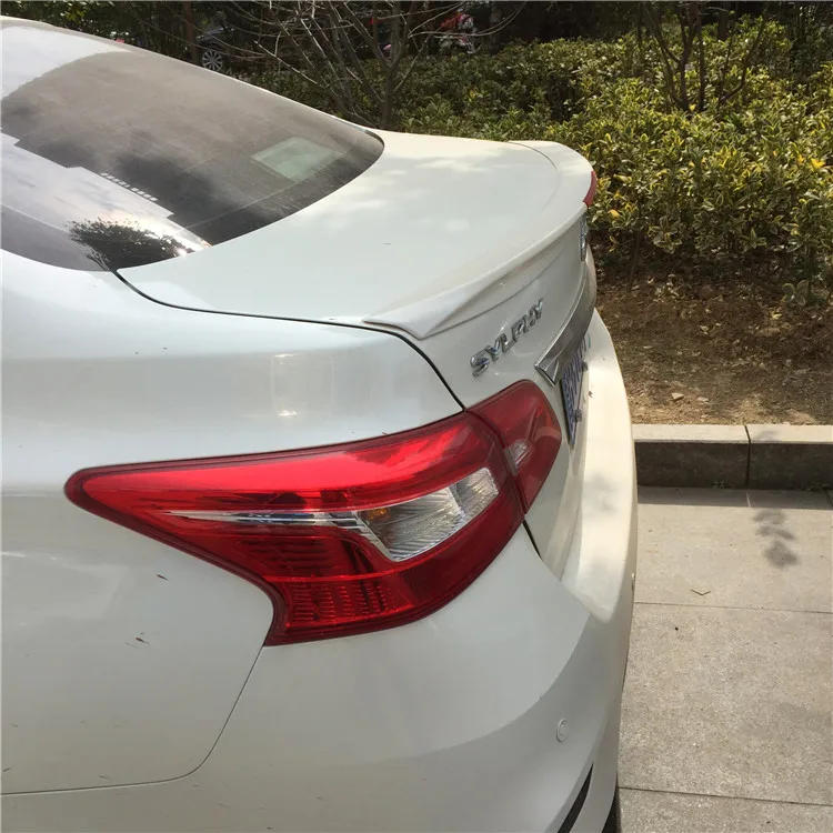 Для 2012 2013 2014 2015 2016 Nissan Sentra SYLPHY Спойлер ABS Материал заднее крыло автомобиля праймер