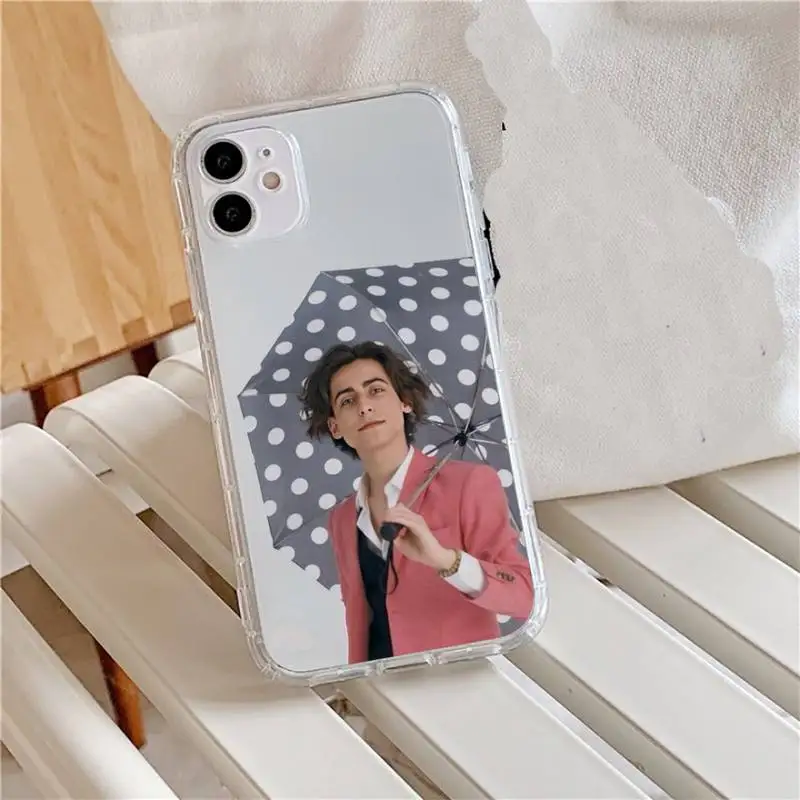 

Cartoon The Umbrella Academy Clear Phone Case Transparent for iPhone 11 12 mini pro XS MAX 8 7 6 6S Plus X 5S SE 2020 XR