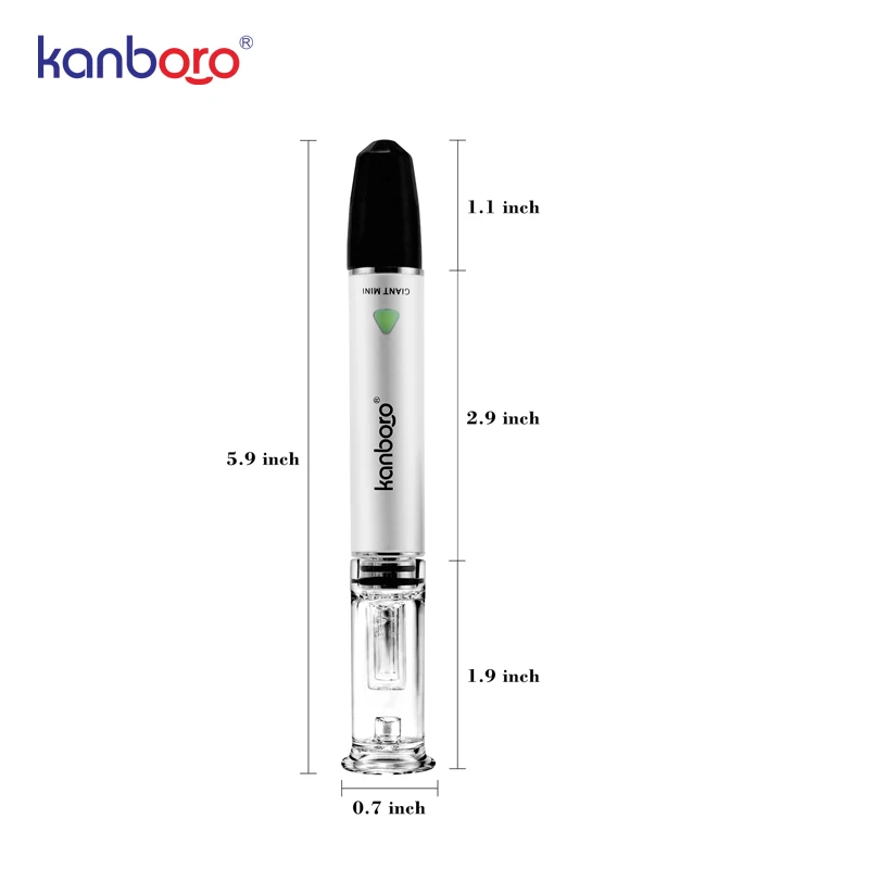 Оригинальный Kanboro гигантский электронная сигарета mini VAPE pen встроенный 650 мА/ч