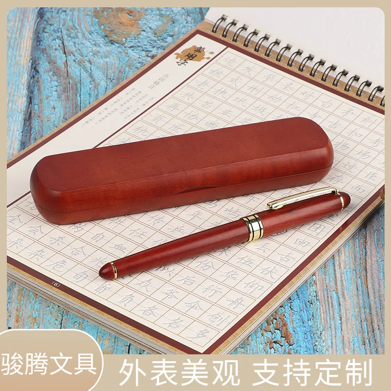 

Wood mahogany pen office supplies gifts stationery signature wood pen custom