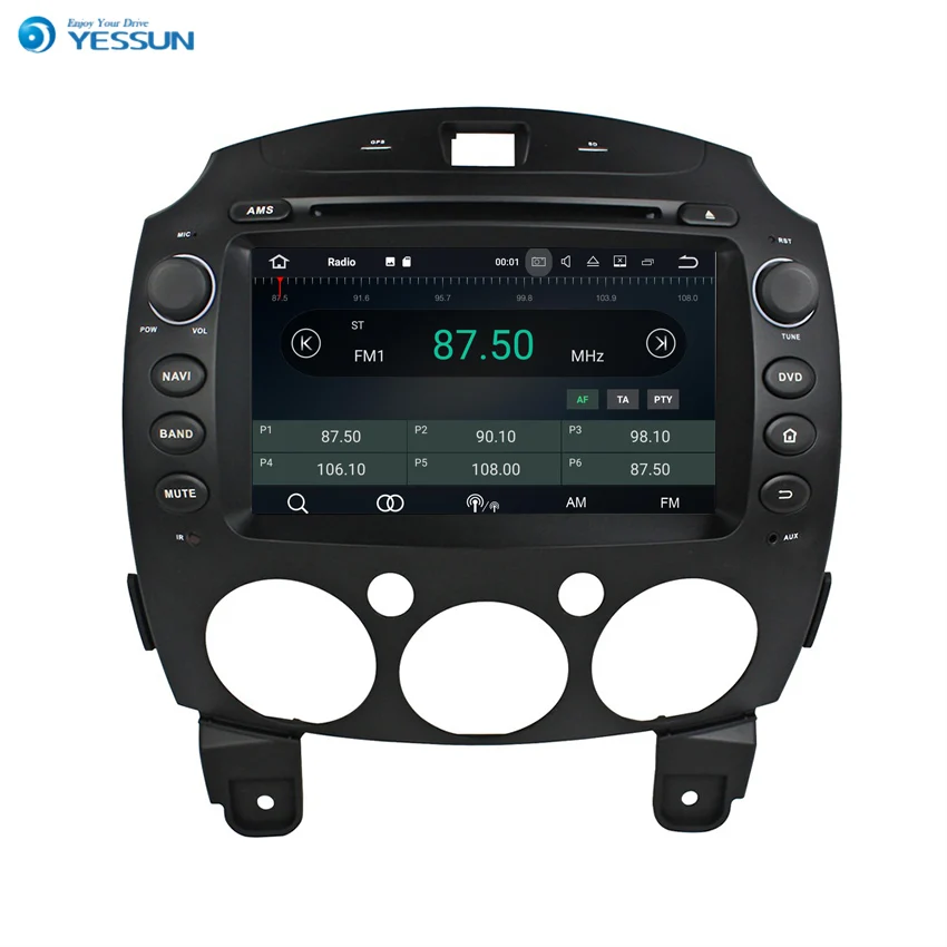 YESSUN для MAZDA 2/Jinxiang/DE Android автомобильный gps навигация dvd плеер мультимедиа аудио