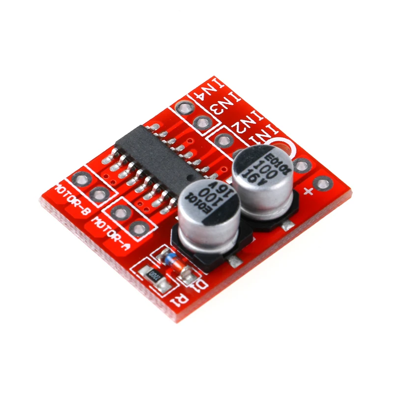 L298N плата модуля драйвера двигателя постоянного тока ШИМ скорость двойной h мост