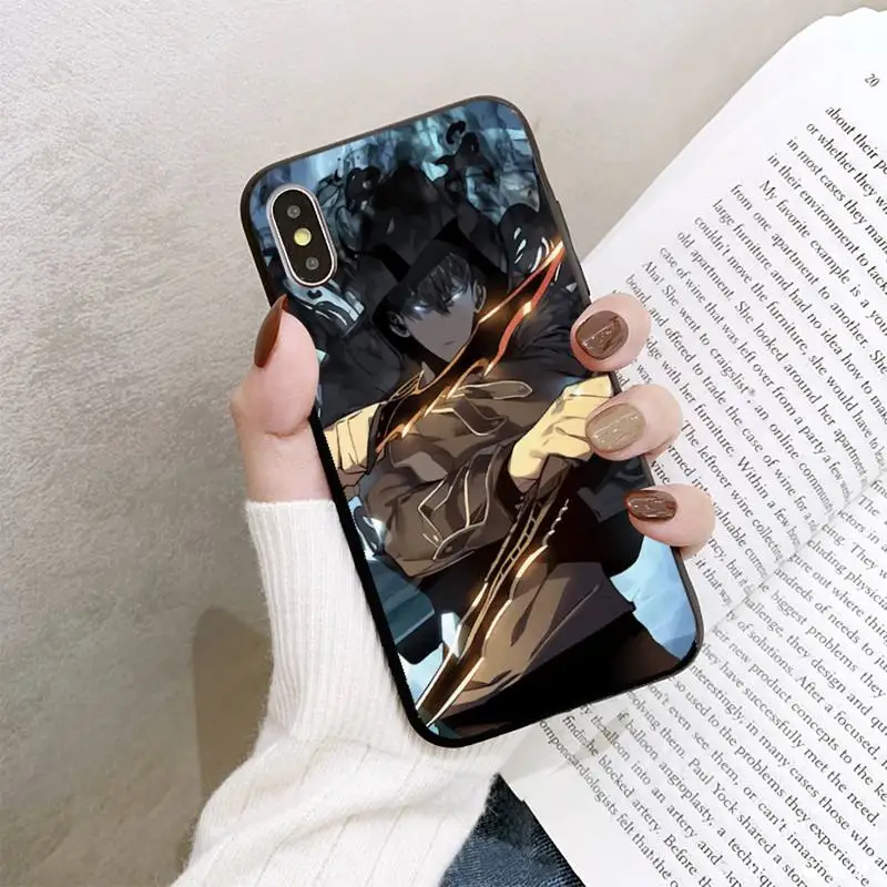 

Solo Leveling Phone Case For iPhone 8 7 6 6S Plus 5 5S SE 2020 12pro max XR X XS MAX 11 case