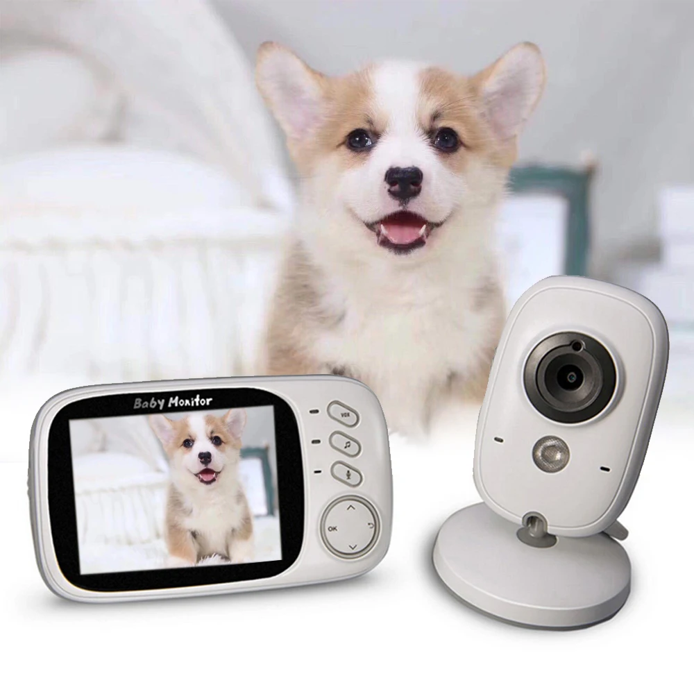 Wireless Video Color Baby Monitor Pet LCD 3.2 inch 2 Way Audio Talk Night Vision Surveillance Security Camera | Дом и сад