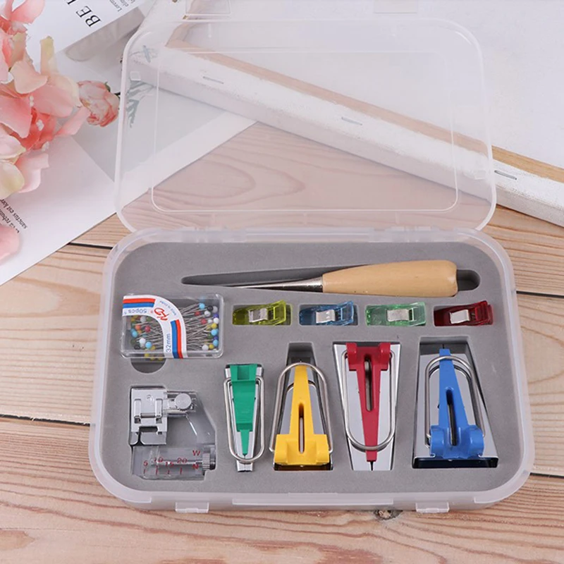 1 Набор прочный швейный инструмент новый набор для обвязки ткани зажим ног | Дом и