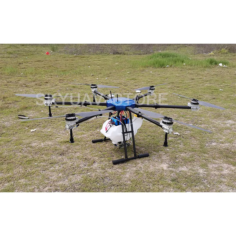 6 axis Agricultural spray drone machine 1850mm wheelbase 25L/KG