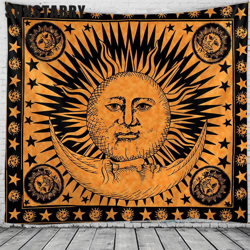 

Индийская мандала, хиппи, макраме, настенное украшение в стиле бохо, психоделический гобелен для творчества