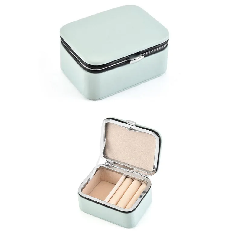 Портативная шкатулка для ювелирных украшений миниатюрный органайзер хранения