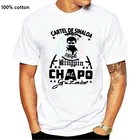 Футболка с принтом El Chapo Guzman, футболка Sinaloa Cartel, gangsicario, Мексиканский хитман, нарко, хлопковая футболка, Модный классический стиль