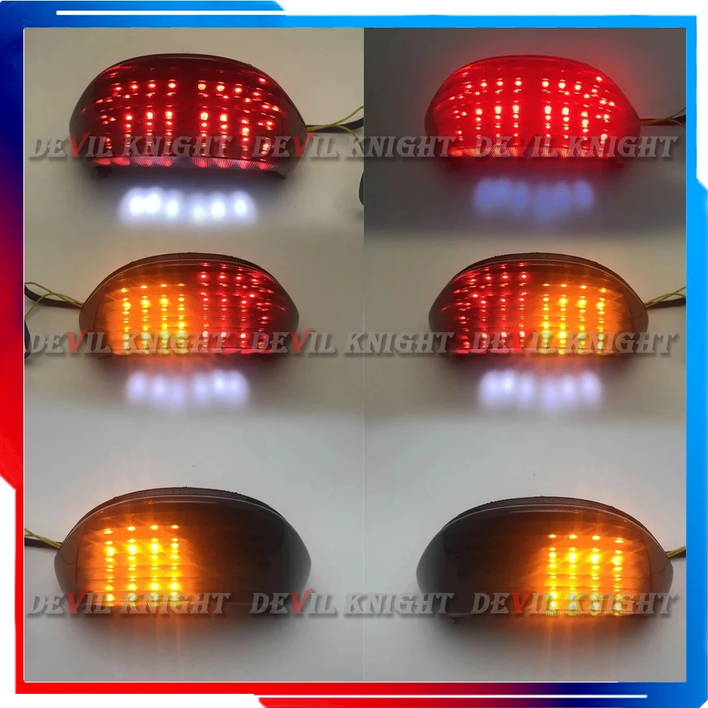 

For light Taillight Turn Signals LED Indicators Integrated Lamp For Kawasaki Ninja ZX12R ZX 12R 2000-2005