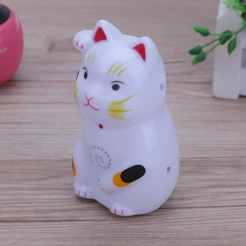Plastic Electronic Cute Cat Door Bell Wireless Door Sensor Detector Doorbell Welcome Sound Alarm Battery Power