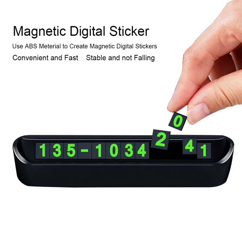 Автомобильная парковочная карточка с номером телефона для mazda 6 atenza vw golf r mk7 polo gti