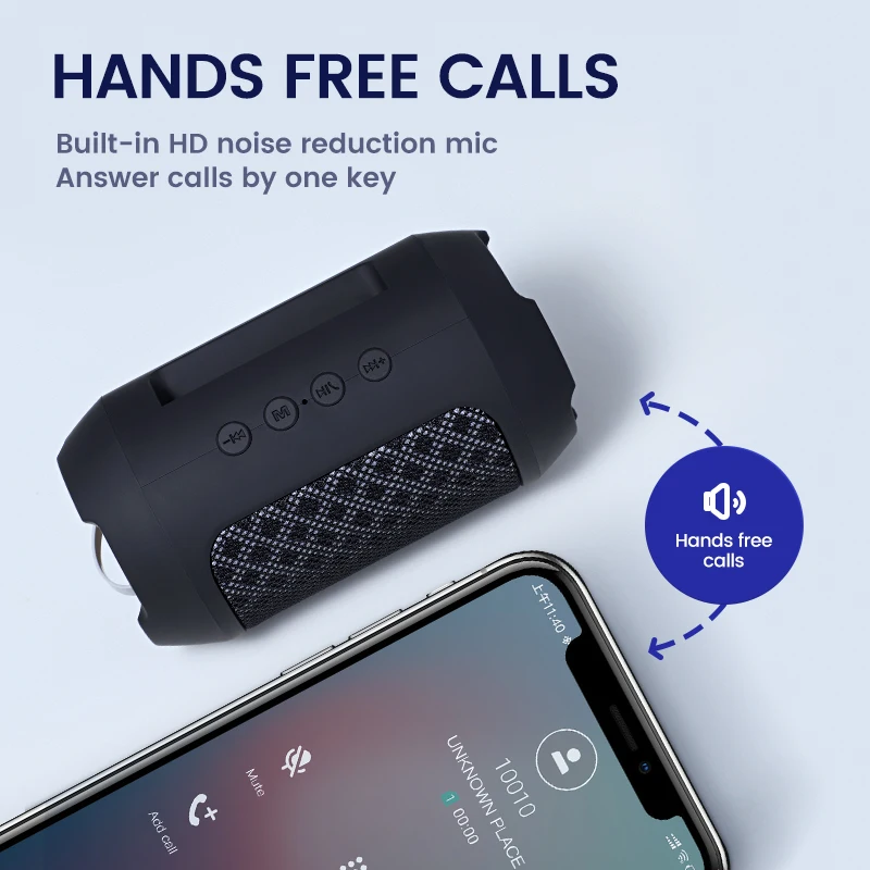 KUULAA Bluetooth динамик Портативный беспроводной громкий динамик s для телефона компьютера стерео музыки объемные водонепроницаемые напольные колонки коробка