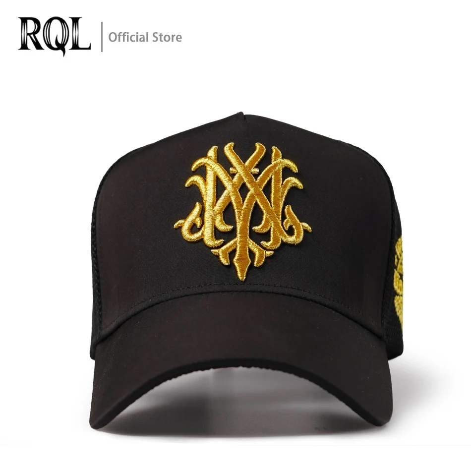 Кепка мужская летняя 2021 черная с вышивкой | Аксессуары для одежды
