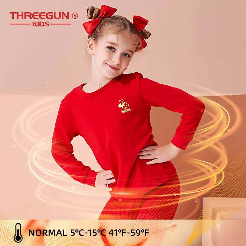 Комплект зимней пижамы для девочек-подростков х/б |