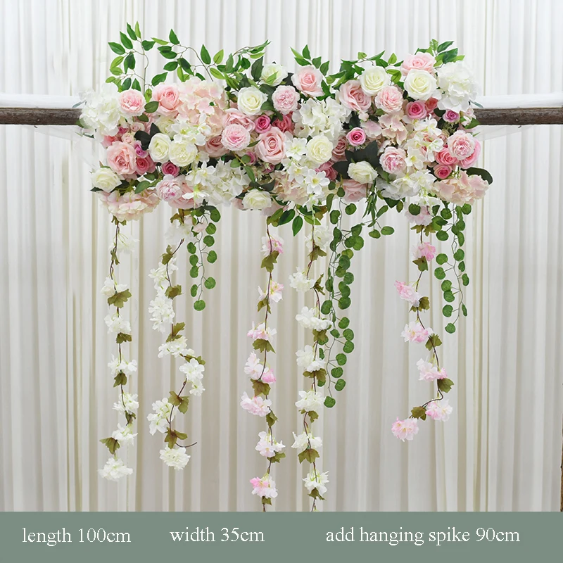 Свадебные арки цветок искуственные цветы для декора ряд фон поддельные swag