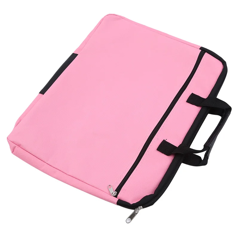 Portable document bag canvas A4 office zipper large capacity men women handbag multi-layer information briefcase meeting | Багаж и сумки