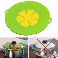 silicone spill proof cover household spill proof dust proof pan cover high temperature and splash stop boiling pan cover