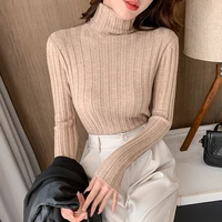 aossviao women sweater turtleneck pullovers autumn winter sweaters new 2021 long sleeve thick warm soft female sweater