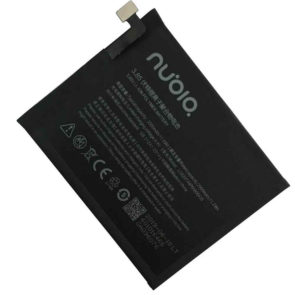 Новинка для nubia z11 NX531J Z11 Li3829T44P6h806435 3000 мАч литий-ионный встроенный мобильный телефон Литий-полимерный аккумулятор