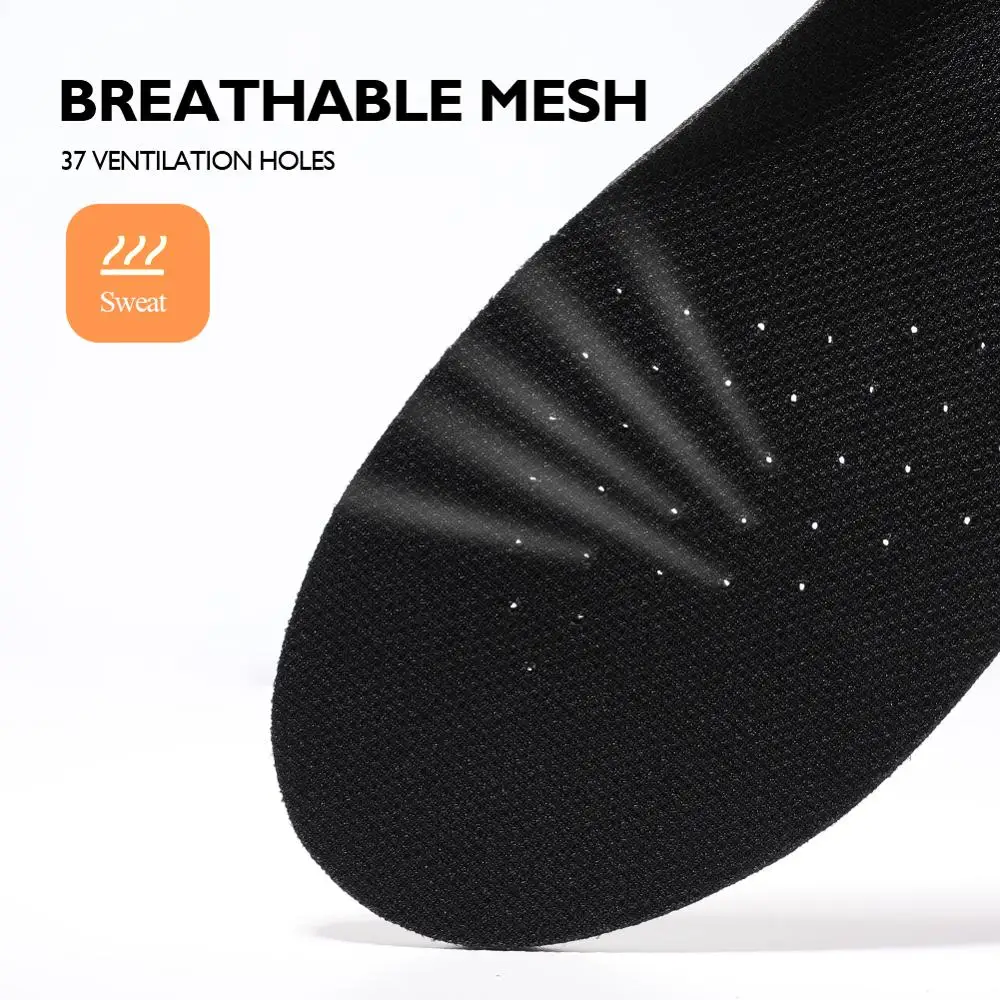 BANGNI Sports Inosles Soft EVA Shock Absorb Shoes Pad Running Sole Heel Cushion Plantar Fasciitis Feet Inserts for Women Men